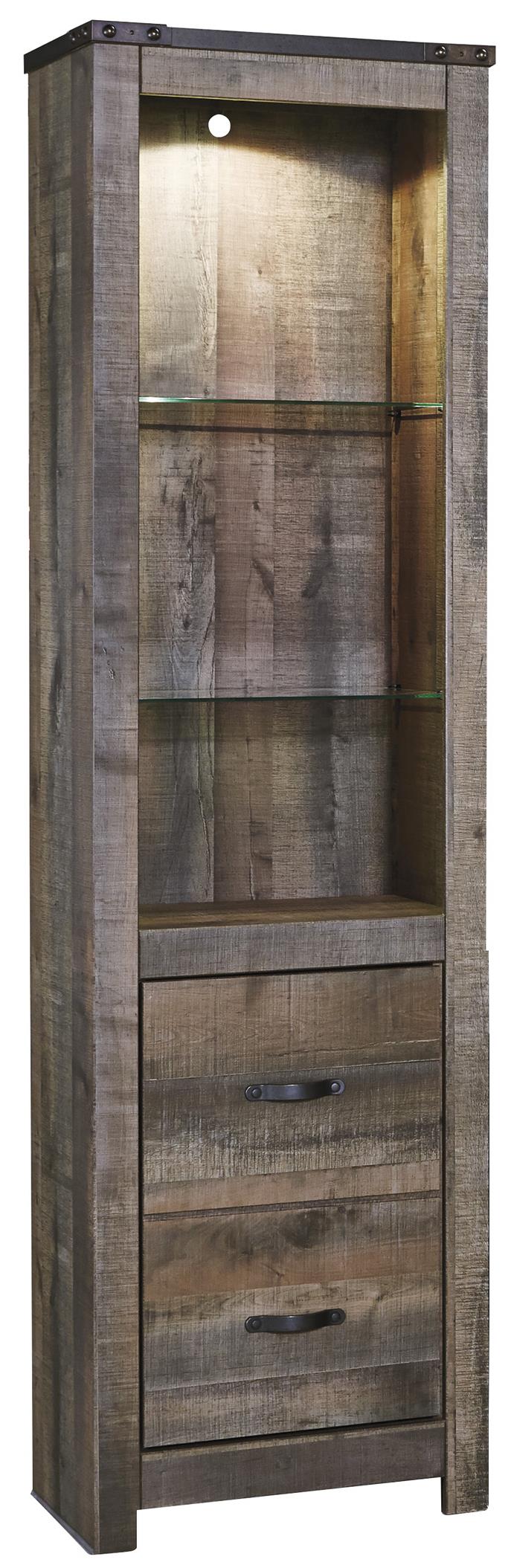 Ashley furniture bookcase with doors sale
